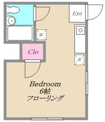 ドミール204の物件間取画像